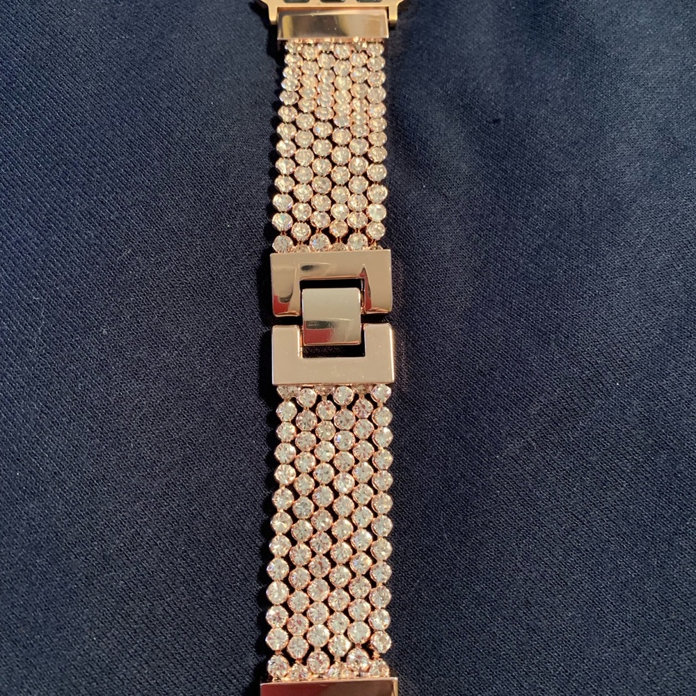 Iwatch crystal rose gold band 38mm